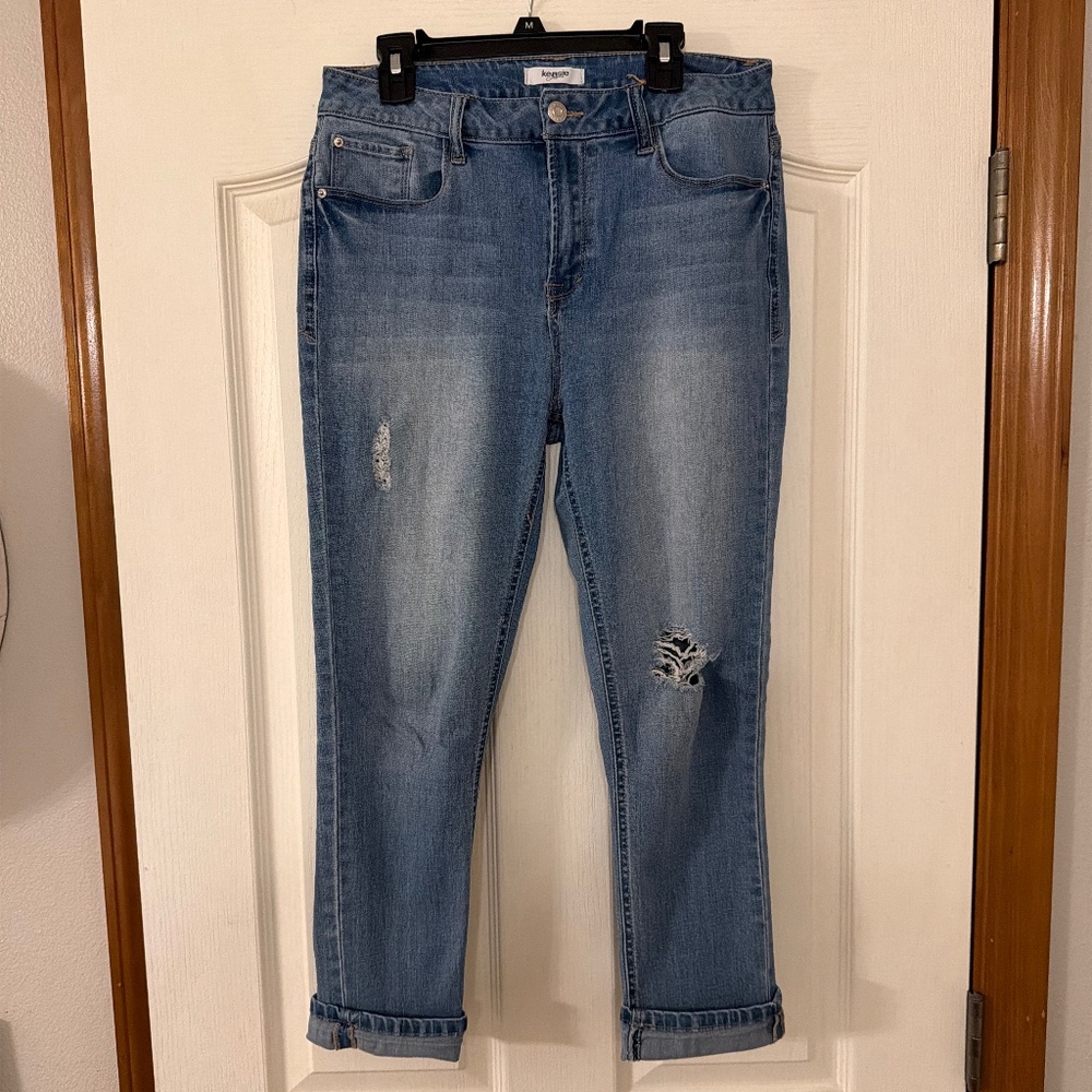 Kenzie jeans, ripped / Ankle size 6